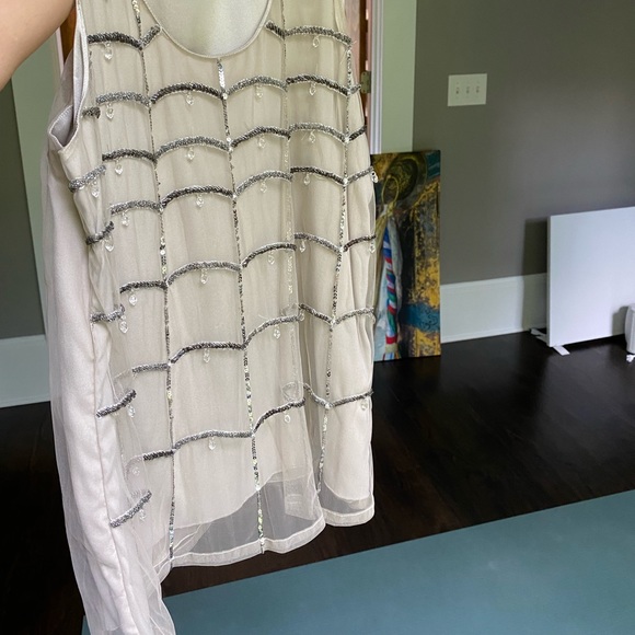 Alice + Olivia Silk Overlay Top XS - Picture 11 of 13